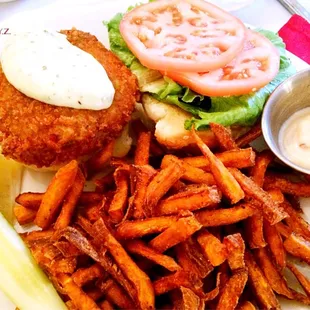 Crab Cake Sandwich