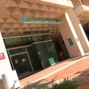 Special collections entrance