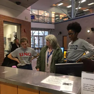 "The Rec Ing Crew"  Jody-Director, April &amp; Kayla- Registration. Y'all ready for the "Rush"?  We got U, bring em on boss.