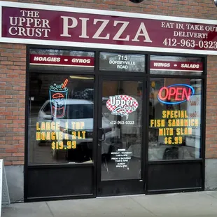 The Upper Crust New Store Front!