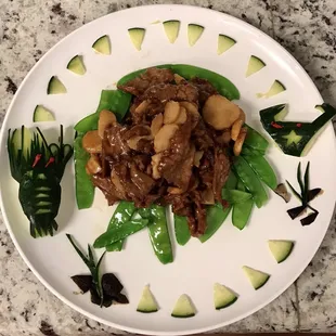Beef with Snow Peas