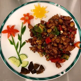 Fried Spicy Chicken with Dried Chilli