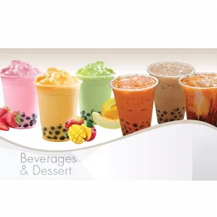 Milk teas and Smoothies