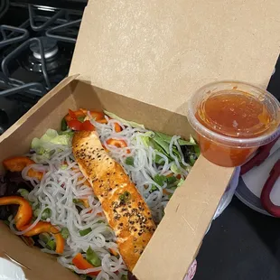 Salmon Salad - meh skip this one