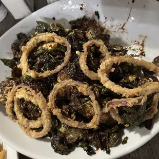 Crispy Balsamic Brussels