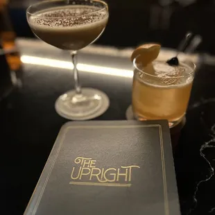 Choco Flip and Amaretto Sour