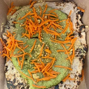 Pesto Flatbread Gluten-Free