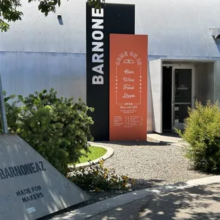 Just one of the entrances to Barnone
