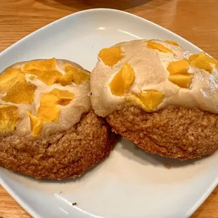 Mango thumbprint cookie