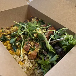 Chickpea Cauliflower Scramble