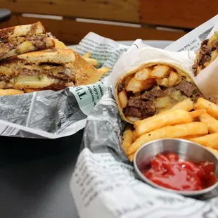 Super Bomb Patty Melt &amp; California Burrito