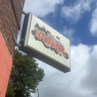 outside