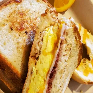 Egg and Turkey ..mmmm