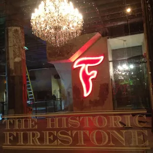 The first floor view of The Firestone Building.