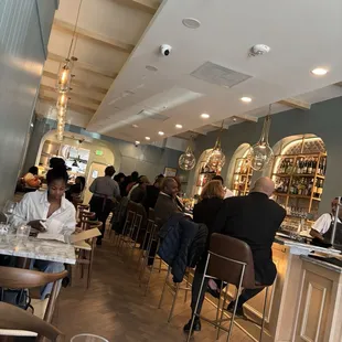 Bar area