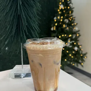 Caramel to my latte iced