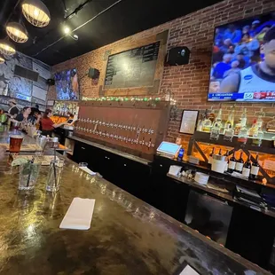 a man on a television screen