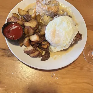 Chicken on a Biscuit