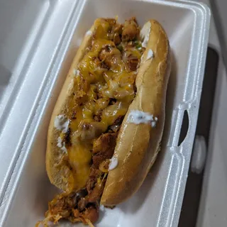 Chiken Tikka Cheesesteak