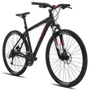 We also sell upright bikes.  This is a popular Fuji hybrid.