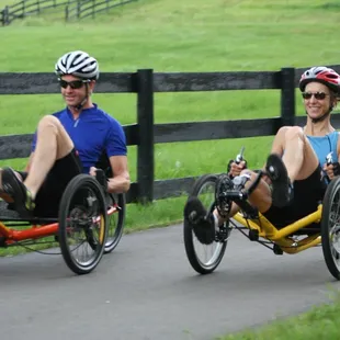 We have most of the Terra Trike models on hand.  Try one, you&apos;ll never ride an upright bike again.