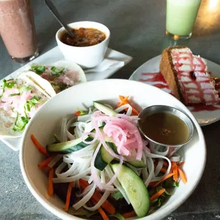 Chilled Rice Noodle Bowl