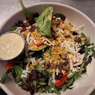 Cranberry pistachio salad