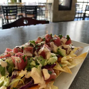 Poke Nachos