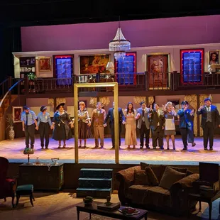 a group of people on stage