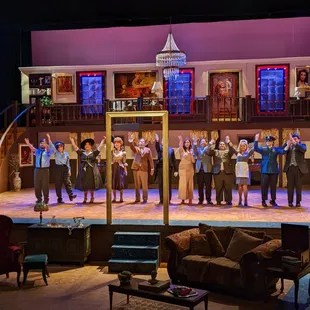 a group of people on stage