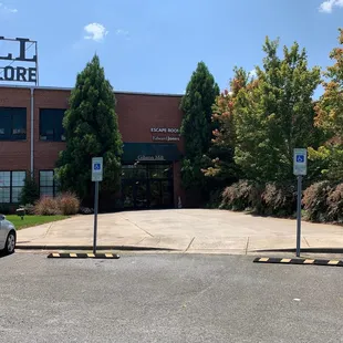 Outside view and best entrance