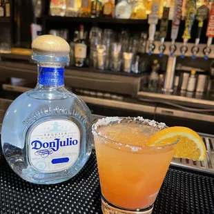 The Valencia Room Blood Orange Margarita