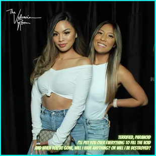 Photobooth Mood  Smiles On  Masks Off Strike a Pose.  Now.....Back it up 6' &amp; Masks On!