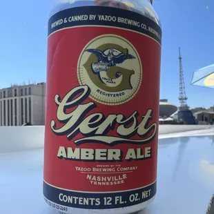 Great beer on the rooftop