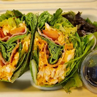 Happy valley Buffalo chicken wrap
