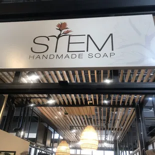 Stem Handmade Soaps, inside the Van Aken Market Hall -- Sunday, 20 March 2022