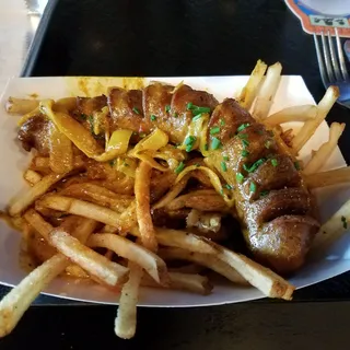 Jamaican Lamb Currywurst