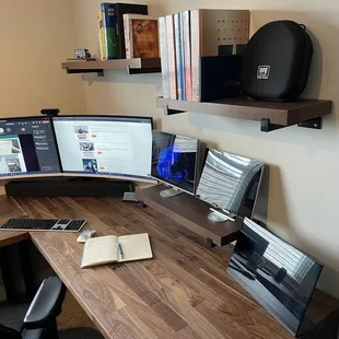 Home office setup