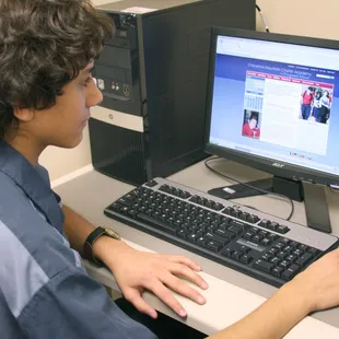 Students make take computer courses and even qualify for computer internships.