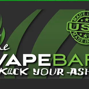 a green and black background