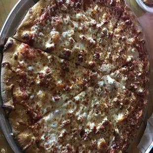 Their pizza is huge!!!