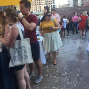 Crowd at big brother brother g sister event