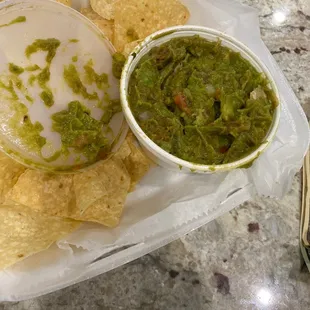 We just ordered from here and we opened our guacamole to see that it's all brown and not fresh.