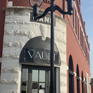 The Front of the Restaurant