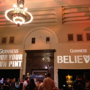 @ the Thursday night Guinness Believer event