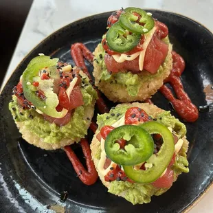 Spicy ahi tuna and crispy rice