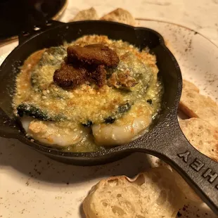 Shrimp Rockefeller