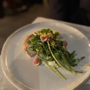 Asparagus &amp; Prosciutto Tart