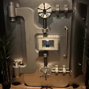 The vault door.....got the code!