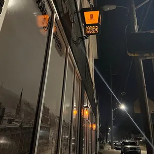 This sign is small! Easy to miss